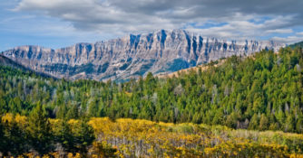 Colorado Rockies Ranch Landscape