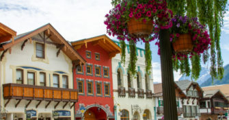 Leavenworth is a Bavarian-styled village