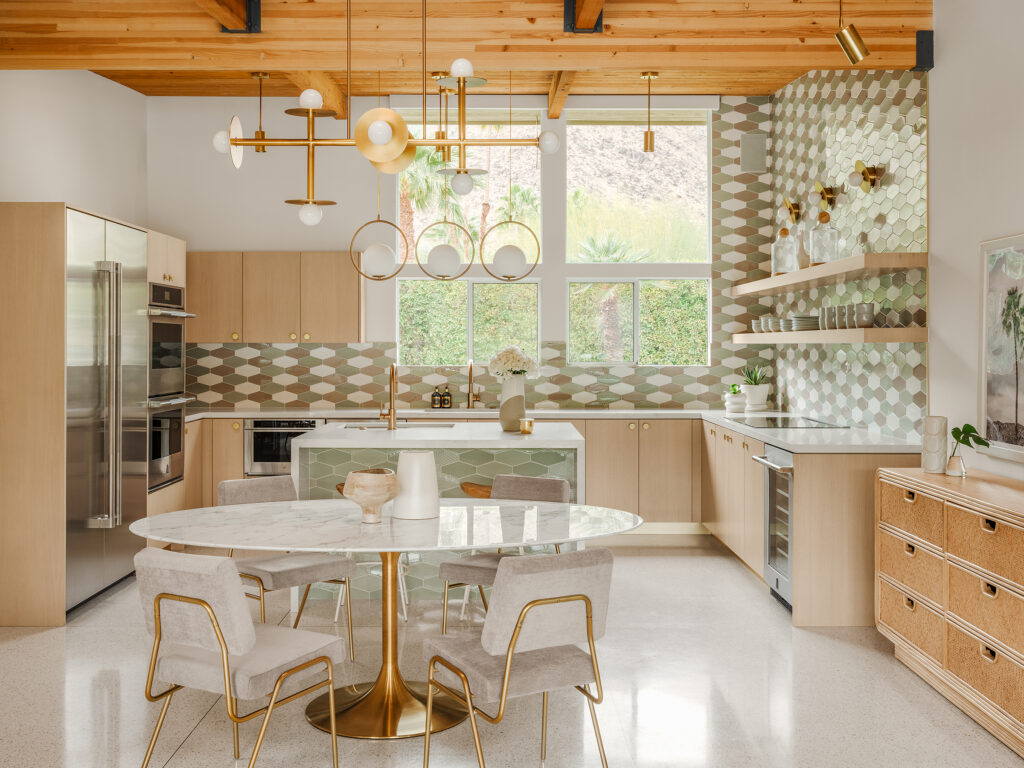 Palm Springs Kitchen by Michelle Boudreau Design
